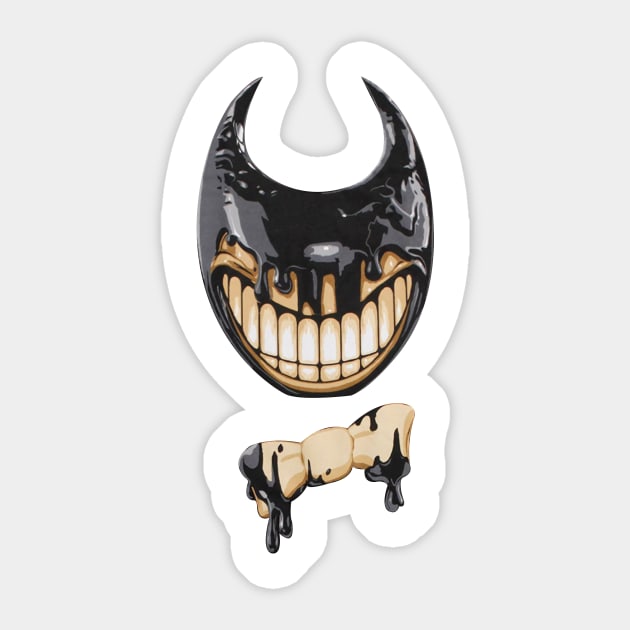 Bendy And The Dark Revival Sticker by Mendozab Angelob